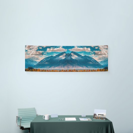 BEWOLKTE BERGEN SPANDOEK (Beurs)