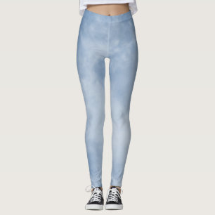 Bewolkte Blauwe Lucht Leggings