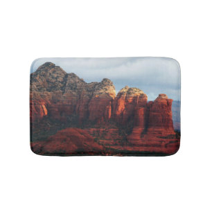 Bewolkte Coffee Pot Rock in Sedona Arizona Badmat