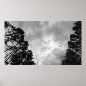 bewolkte lucht, poster (Voorkant)