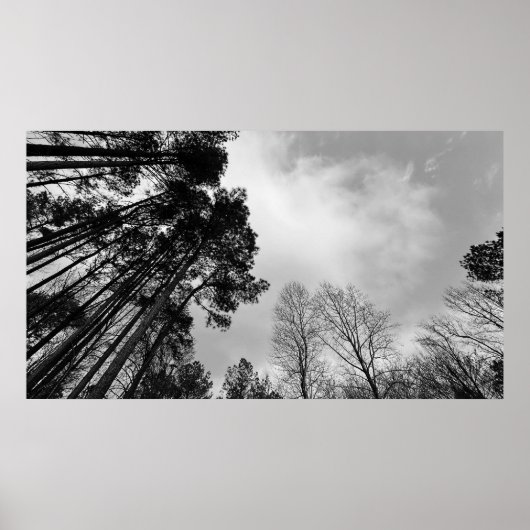 bewolkte lucht, poster (Voorkant)