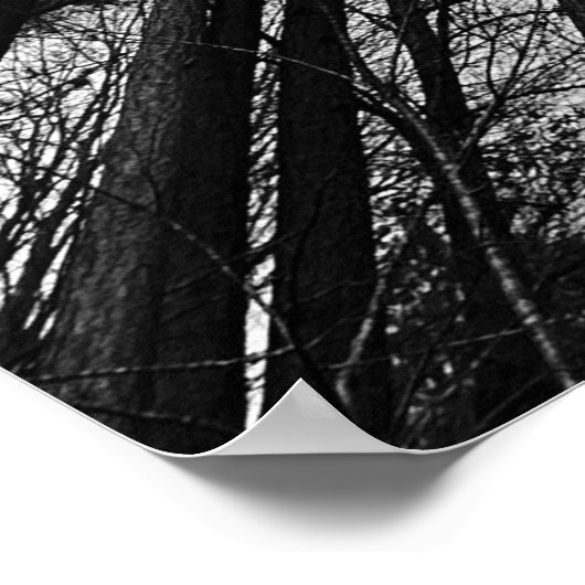 bewolkte lucht, poster (Hoek)