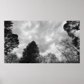 bewolkte lucht, poster (Voorkant)