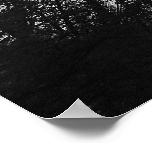 bewolkte lucht, poster (Hoek)