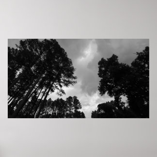 Bewolkte luchten, Poster