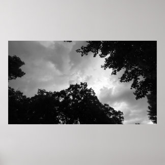 Bewolkte luchten, Poster