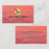 Bewolkte luchten | Vliegende Gans Visitekaartje (Voorkant / Achterkant)