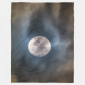 BEWOLKTE MAAN FLEECE DEKEN (Voorkant)