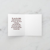 Bewondering van herdersw engelen feestdagen kaart (Binnen)