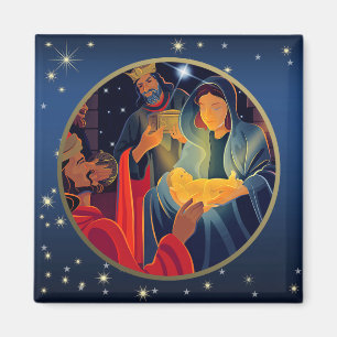 Bewondering van Magi. De Magneten van de Gift van