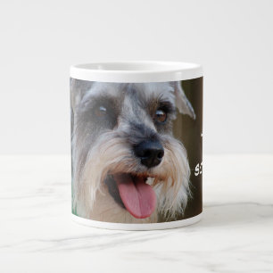 Bewoned door een Miniature Schnauzer Jumbo Mok