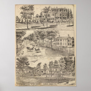 Bewoners van Dunn, Burditt en Benedict in Rutland Poster