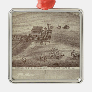 Bewoners van Porterville, winkel Metalen Ornament