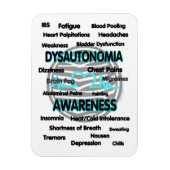 Bewust/Symptomen.. Dysautonomie Magneet (Verticaal)