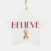 BEWUST VAN SMA AWARENESS RIBBON ORNAMENT (Achterkant)