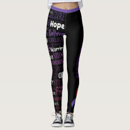 Bewust/woorden.. Arachnoiditis Leggings