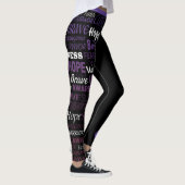 Bewust/woorden.. Arachnoiditis Leggings (Rechts)