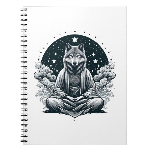 Bewuste Wolf Notitieboek (Voorkant)