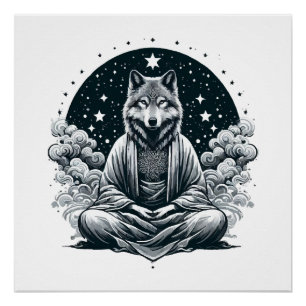 Bewuste Wolf Perfect Poster