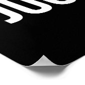 Bewustheid - Funny Gym, Hustle, Succes Poster (Hoek)