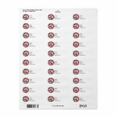 Bewustheid Multipel Myeloom Etiket (Full Sheet)
