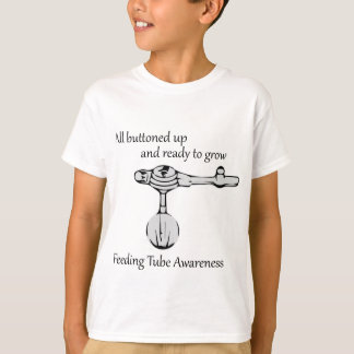 Bewustheid van de voedingsleiding t-shirt