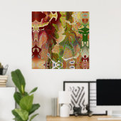 Bewustmakende inspanning, detail 7a, SPARKLE-Galer Poster (Thuiskantoor)