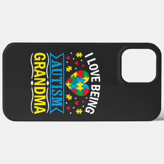 bewustmaking van autisme, Proud autisme oma Case-Mate iPhone Case (Achterkant (horizontaal))