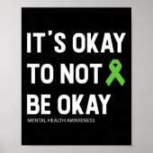 Bewustmaking van de geestelijke gezondheid 1 poster (Voorkant)