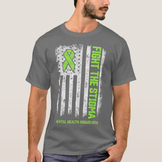 Bewustmaking van de geestelijke gezondheid Bestrij T-shirt