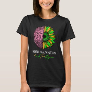 Bewustmaking van de geestelijke gezondheid Einde v T-shirt