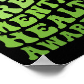 Bewustmaking van de geestelijke gezondheid in mei  poster (Hoek)