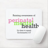 Bewustmaking van de geestelijke gezondheid | PERIN Muismat (Met muis)