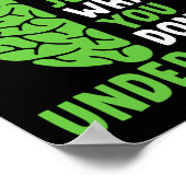 Bewustmaking van de geestelijke gezondheid Recht n Poster (Hoek)