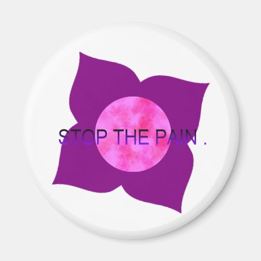 BEWUSTMAKING VAN FIBROMYALGIE MAGNEET (Voorkant)