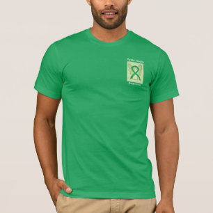 Bewustmaking van geestelijke gezondheid Green Ribb T-shirt