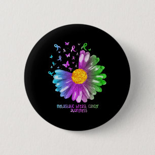 Bewustmaking van gemetastaseerde borstkanker bij D Ronde Button 5,7 Cm