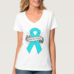 Bewustmaking van het advies Zoek een zuiver lint T-shirt
