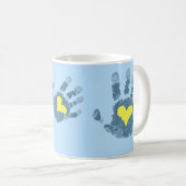 Bewustmaking van het downsyndroom koffiemok (Voorkant rechts)