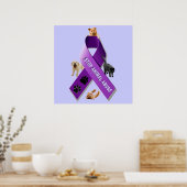 Bewustmaking van het gebruik van dieren (Stop dier Poster (Keuken)