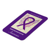 Bewustmaking van het Leiomyosarcomen (LMS) Ribbon Magneet (Linkerzijde)