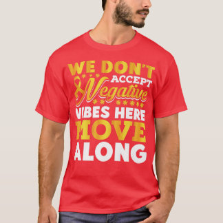Bewustmaking van kinderkanker Gele ribbo T-shirt