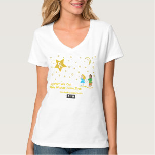 Bewustmaking van kinderkanker t-shirt
