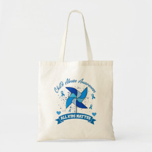 Bewustmaking van kindermisbruik Alle Kinder zaken  Tote Bag