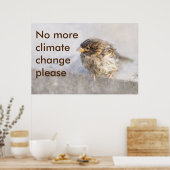 Bewustmaking van klimaatverandering poster (Keuken)