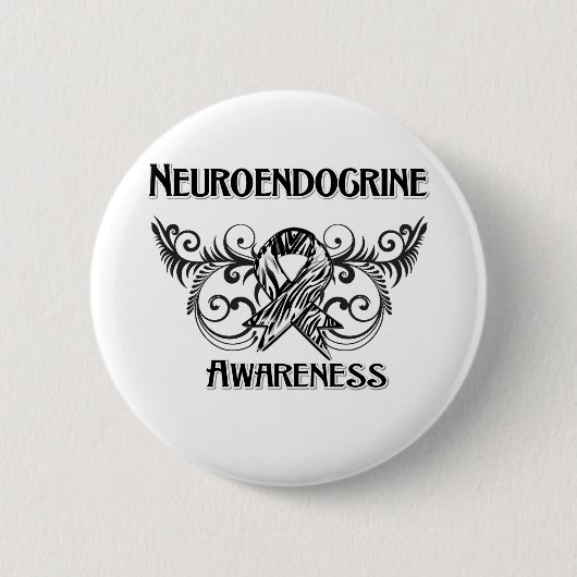 Bewustmaking van neuroendocriene kanker ronde button 5,7 cm (Voorkant)