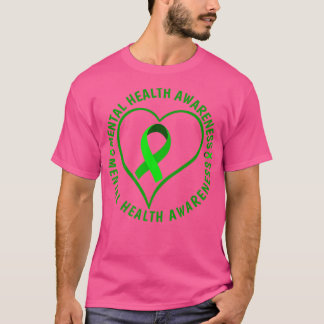 Bewustmaking van psychische aandoeningen t-shirt