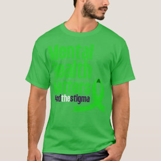 Bewustmaking van stigmatisering en geestelijke gez t-shirt