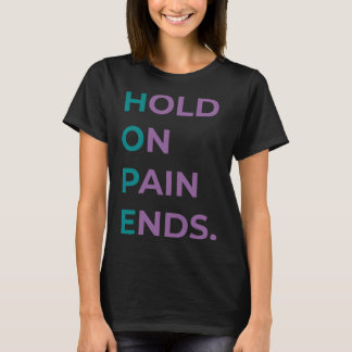 Bewustmaking van zelfmoordgedrag Overlevenden vast T-shirt