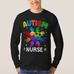 Bewustmaking van zure zure autisme Hart Puzle Rais T-shirt